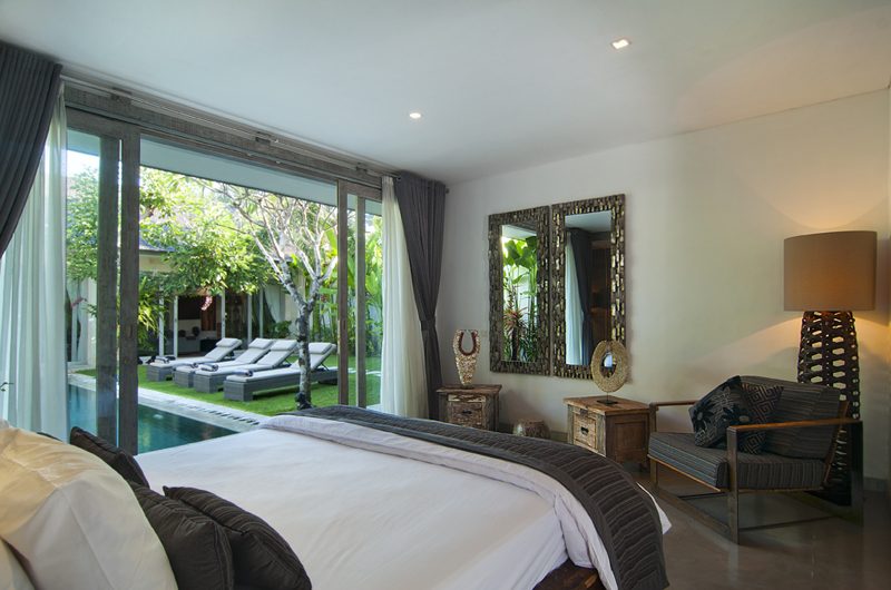 Villa Mia Spacious Bedroom with Pool View | Canggu, Bali