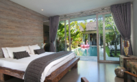 Villa Mia Bedroom with Pool View | Canggu, Bali