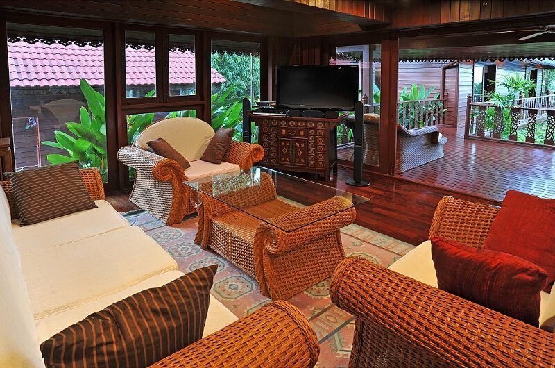 Villa Sur La Mer Living Area | Koh Samui, Thailand