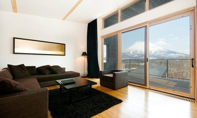 Forest Estate Living Area | Middle Hirafu Village, Niseko