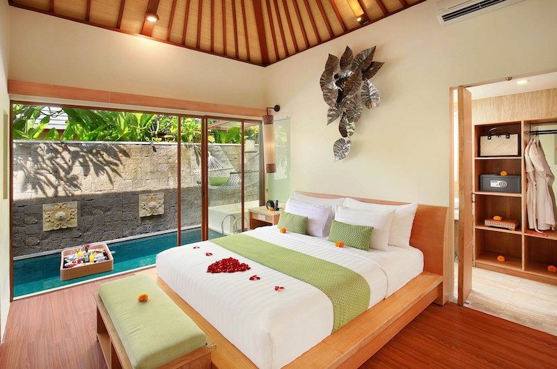 Ini Vie Villa Bedroom with Enclosed Bathroom | Legian, Bali