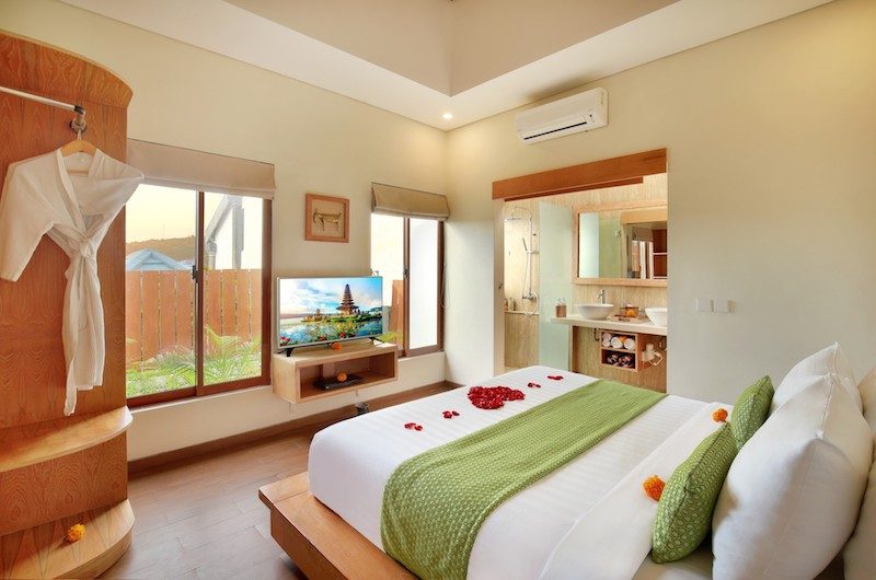 Ini Vie Villa Bedroom with TV | Legian, Bali