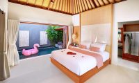 Legian Kriyamaha Villa Bedroom with Pool View | Legian, Bali