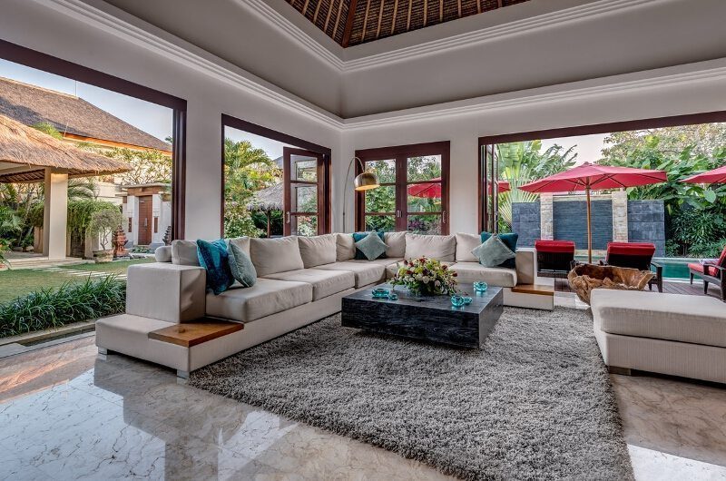 The Residence Villa Nilaya Residence Open Plan Living Area | Seminyak, Bali