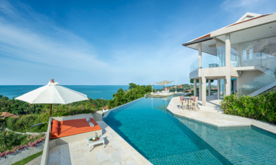 Baan Bon Khao Samui Outdoor Area with Sea View | Choeng Mon, Koh Samui