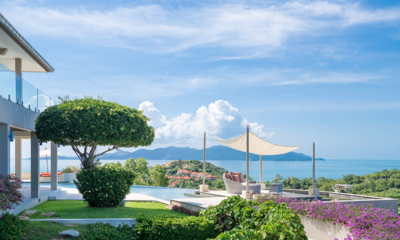 Baan Bon Khao Samui Outdoor Area with View | Choeng Mon, Koh Samui