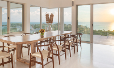 Baan Bon Khao Samui Indoor Dining Area with Sea View | Choeng Mon, Koh Samui