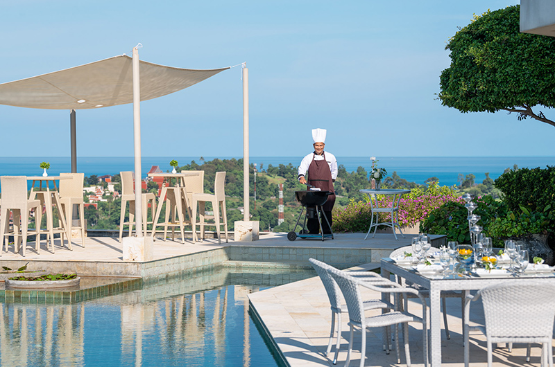 Baan Bon Khao Samui Outdoor Barbeque with Chef | Choeng Mon, Koh Samui