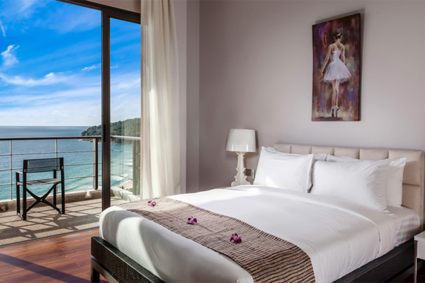 Villa Paradiso Guest Bedroom Two and Balcony | Naithon, Phuket