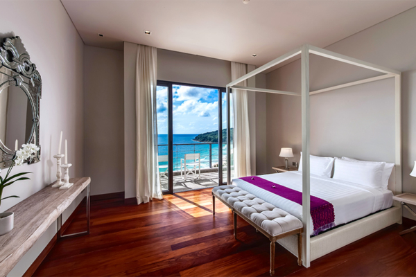 Villa Paradiso Guest Bedroom Three with View | Naithon, Phuket