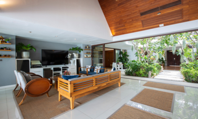 Baan Capo Living Area with TV | Bang Rak, Koh Samui