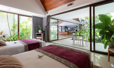 Baan Capo Bedroom Three with Twin Beds and View | Bang Rak, Koh Samui