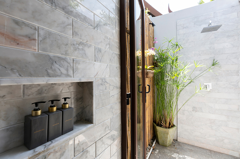 Baan Capo Bathroom Four with Outdoor Shower | Bang Rak, Koh Samui