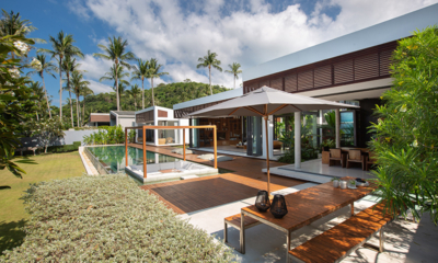 Villa Malouna Pool Side Dining Area | Bang Por, Koh Samui