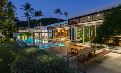 Villa Malouna Night View | Bang Por, Koh Samui
