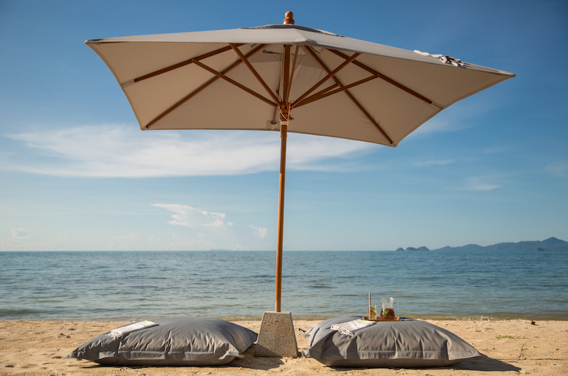 Villa Malouna Beach Seating Area | Bang Por, Koh Samui