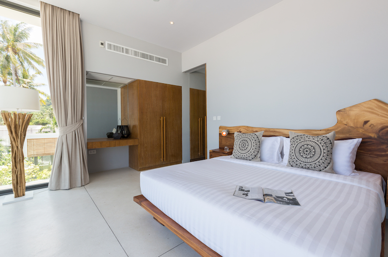 Villa Malouna Bedroom Area | Bang Por, Koh Samui