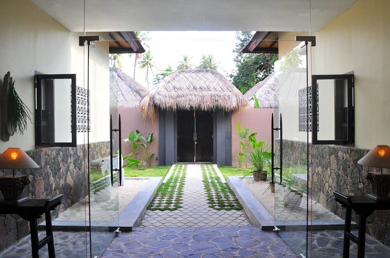 The Beach Villa Entrance | Lombok | Indonesia