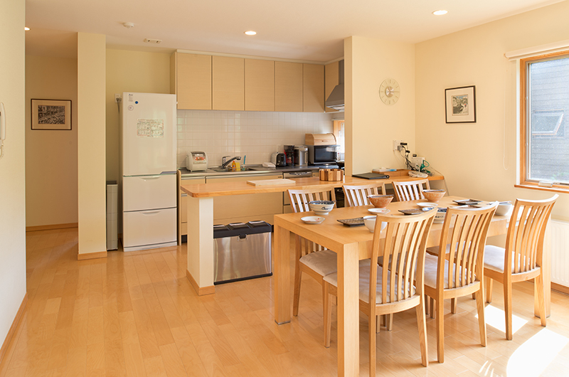 The Chalets At Country Resort Atsuma Kitchen Area | Hirafu, Niseko
