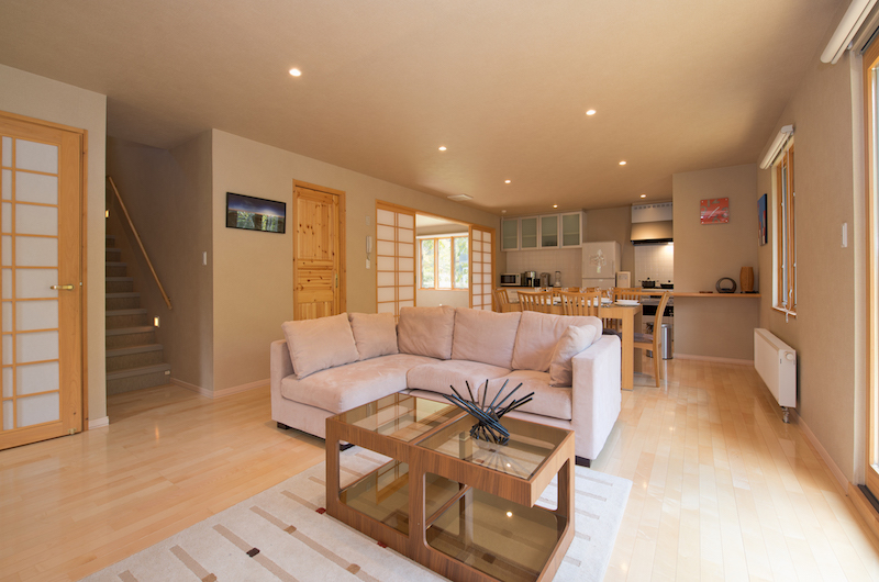 The Chalets At Country Resort Bankei Living Area | Hirafu, Niseko