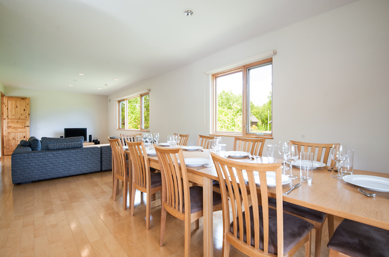 The Chalets At Country Resort Chuzenji Dining Area | Hirafu, Niseko