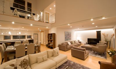 The Chalets At Country Resort Kinokawa Living Area | Hirafu, Niseko