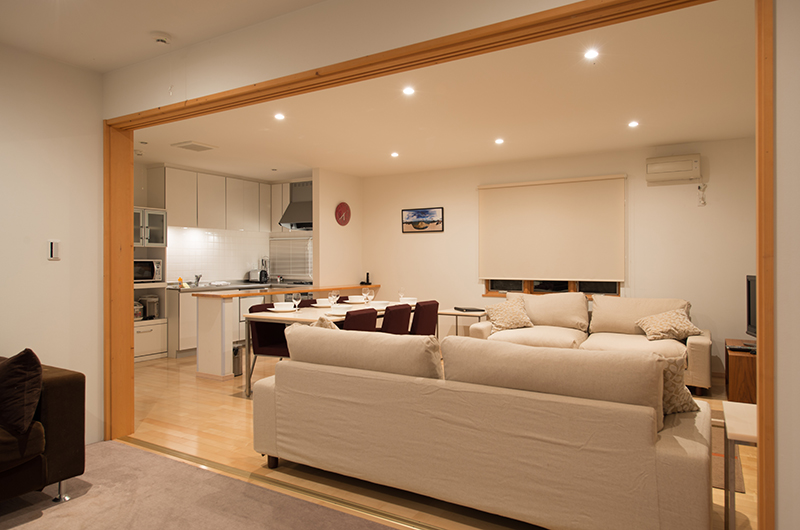 The Chalets At Country Resort Kurodake Living Area | Hirafu, Niseko