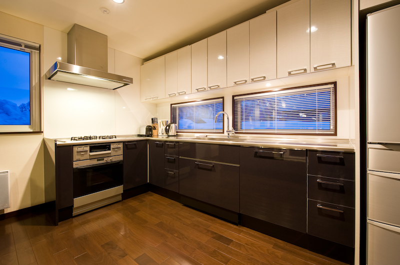 The Chalets At Country Resort Omono Kitchen | Hirafu, Niseko