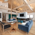 The Chalets at Country Resort Sahama Living Area | St Moritz, Niseko