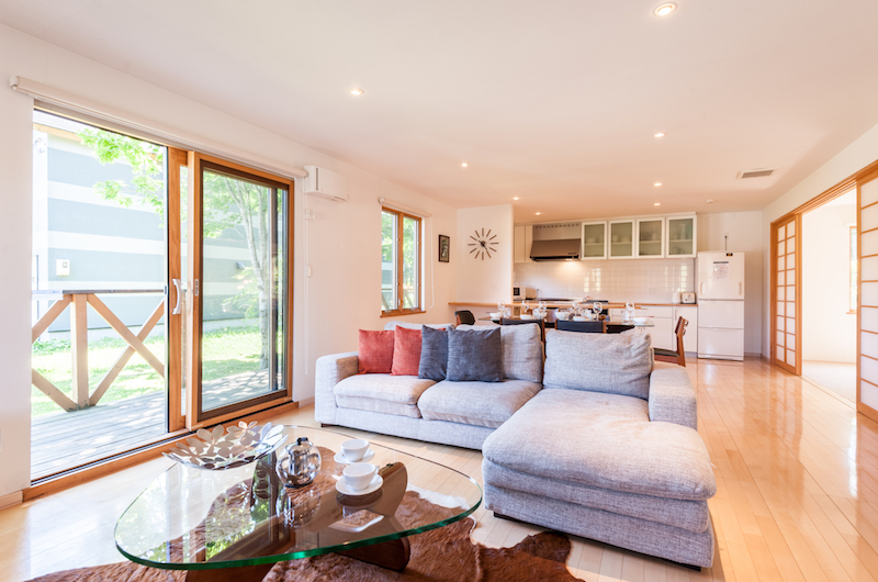 The Chalets At Country Resort Shikotsu Living Room | Hirafu, Niseko