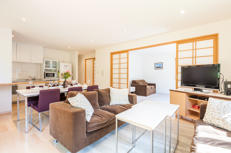 The Chalets At Country Resort Shiribetsu Living Room | Hirafu, Niseko