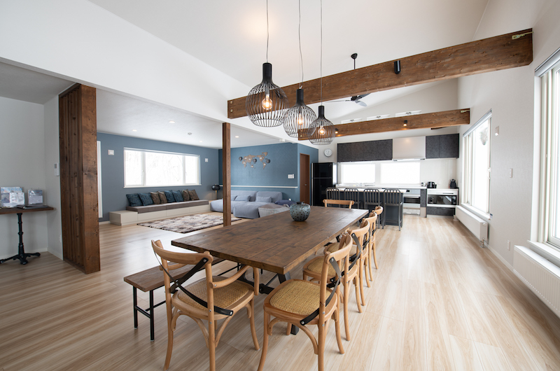 The Chalets at Country Resort Takasu Dining Table | St Moritz, Niseko