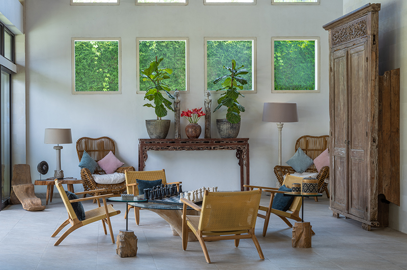 Abaca Villas Villa Iluh Seating Area | Seminyak, Bali