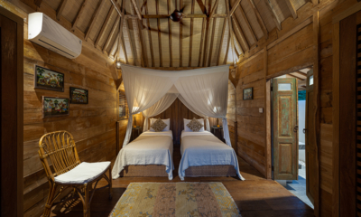 Abaca Villas Villa Iluh Bedroom Two with Twin Beds | Seminyak, Bali