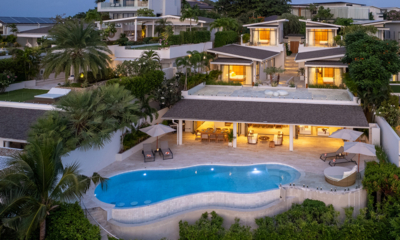 Villa Peace Gardens and Pool at Night | Choeng Mon, Koh Samui