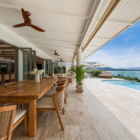 Villa Peace Open Plan Dining Area with Sea View | Choeng Mon, Koh Samui
