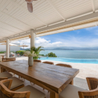 Villa Peace Dining Area with Sea View | Choeng Mon, Koh Samui