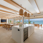 Villa Peace Kitchen and Dining Area with View | Choeng Mon, Koh Samui