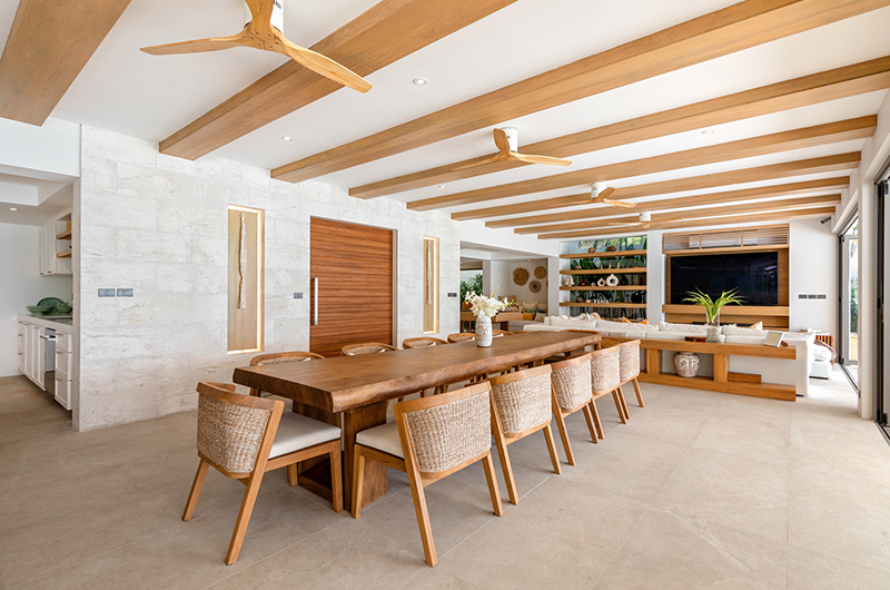 Villa Peace Indoor Dining Area | Choeng Mon, Koh Samui