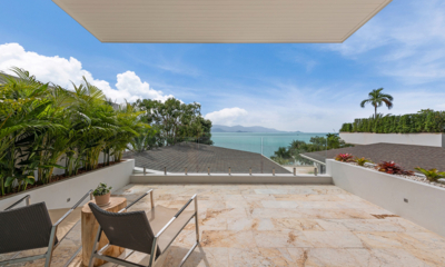 Villa Peace Master Bedroom One Balcony View | Choeng Mon, Koh Samui