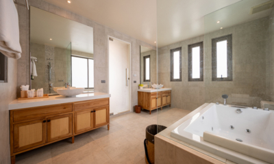 Villa Peace Master Bathroom One with Bathtub | Choeng Mon, Koh Samui