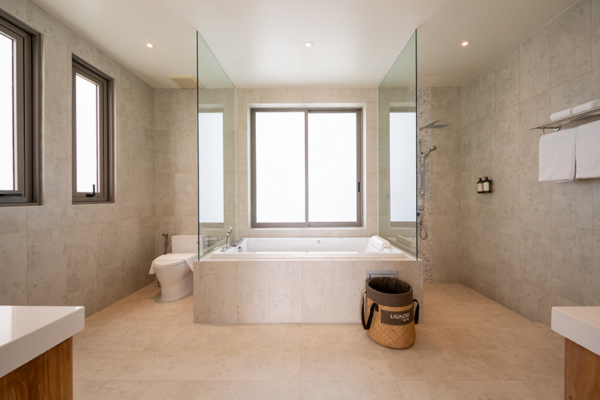 Villa Peace Master Bathroom One Bathtub | Choeng Mon, Koh Samui Villa Peace Master Bathroom One Bathtub | Choeng Mon, Koh Samui