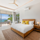 Villa Peace Master Bedroom Two with Ocean View | Choeng Mon, Koh Samui