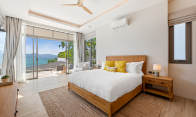 Villa Peace Master Bedroom Two with Ocean View | Choeng Mon, Koh Samui