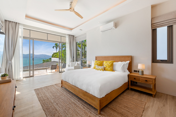 Villa Peace Master Bedroom Two with Ocean View | Choeng Mon, Koh Samui Villa Peace Master Bedroom Two with Ocean View | Choeng Mon, Koh Samui