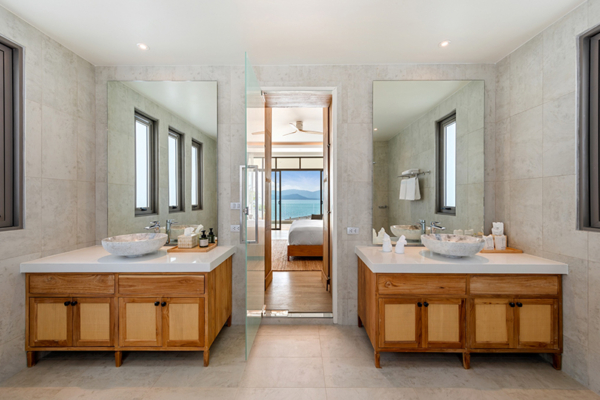 Villa Peace Master Bathroom Two | Choeng Mon, Koh Samui Villa Peace Master Bathroom Two | Choeng Mon, Koh Samui