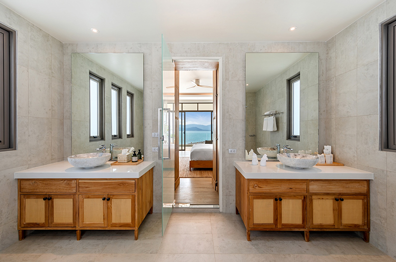 Villa Peace Master Bathroom Two | Choeng Mon, Koh Samui