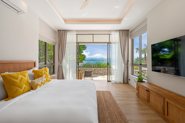 Villa Peace Bedroom Four with Ocean View | Choeng Mon, Koh Samui