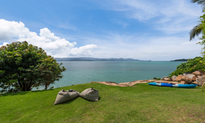 Villa Peace Seating Area with Sea View | Choeng Mon, Koh Samui