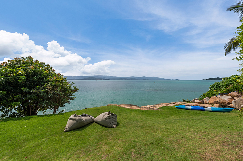 Villa Peace Seating Area with Sea View | Choeng Mon, Koh Samui